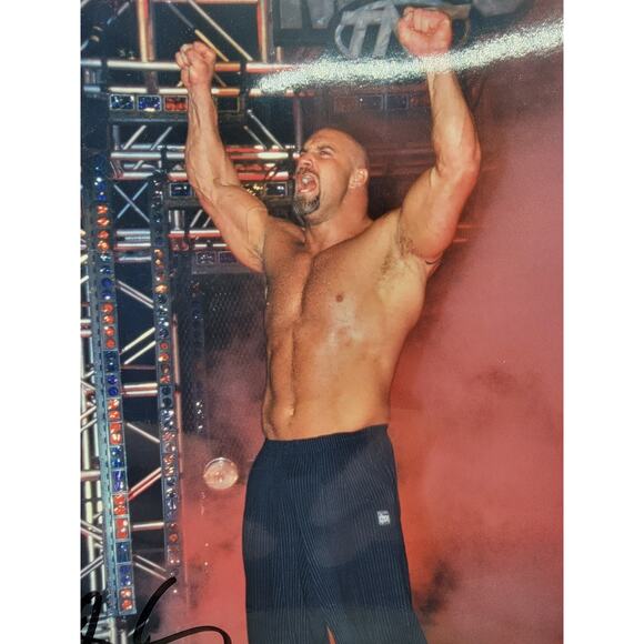 Bill Goldberg WWE Wrestling Autographed Photo & WCW Picture - Picture 3 of 4